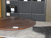 Wandrek voor werkmappen met 12 posities. afmeting 86 x 12 x 126 cm - afbeelding 2 van  2