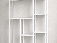 Wandrek, wit, cold roll steel - afbeelding 1 van  1