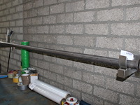 Wandrolhouder / afrolunit met rollengte 180 cm. - afbeelding 1 van  2