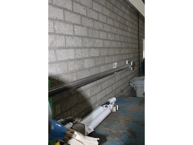 Wandrolhouder / afrolunit met rollengte 180 cm. - afbeelding 2 van  2