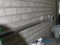 Wandrolhouder / afrolunit met rollengte 180 cm. - afbeelding 2 van  2