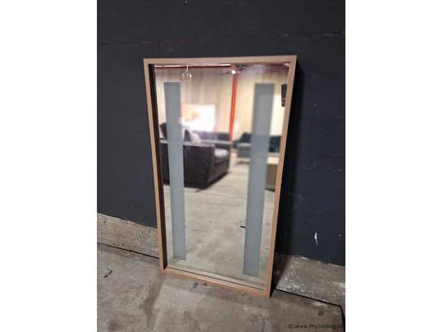 Wandspiegel - ca. 100x55x9 cm - afbeelding 1 van  3