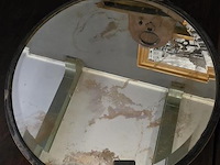 Wandspiegel in zilveren lijst - afbeelding 1 van  2