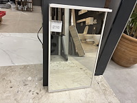 Wandspiegel met verlichting, afm. 40 x 70 cm.