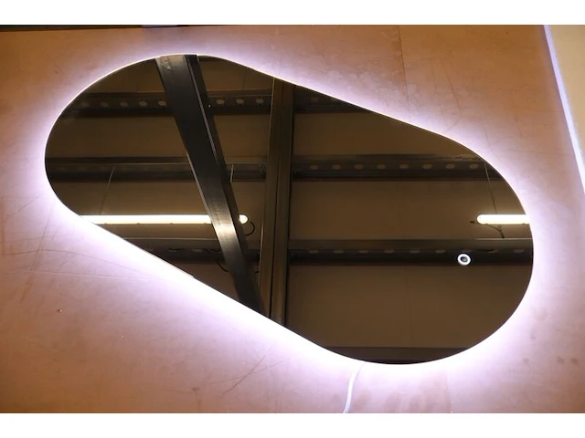 Wandspiegel met verlichting wiesbaden, lumia, zilver - afbeelding 4 van  6