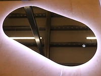 Wandspiegel met verlichting wiesbaden, lumia, zilver - afbeelding 4 van  6