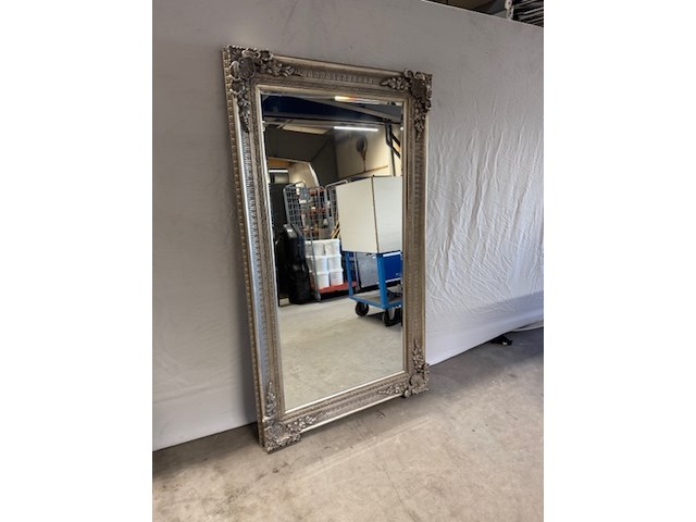 Wandspiegel, zilver - afbeelding 1 van  5