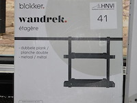 Wandstang, wandrek en houder voor keukengerei. - afbeelding 3 van  4