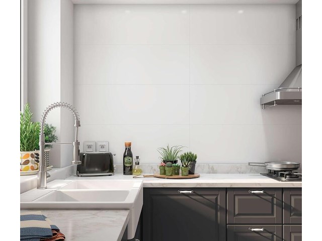 Wandtegel - 25,2m2 argenta ceramica, wit - afbeelding 1 van  4