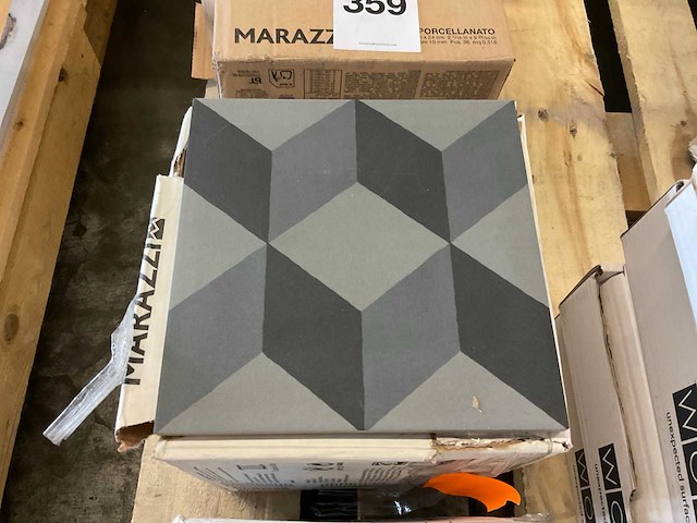 Wandtegel 20x20 cm ca. 1,9 m² - afbeelding 1 van  2