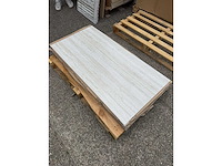 Wandtegels 60×120 cm – travertinlook – 5,5 pakken / ca. 7,92 m² - afbeelding 2 van  2