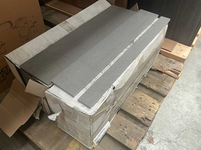 Wandtegels 60cm grijs (4x omdoos) - afbeelding 3 van  3