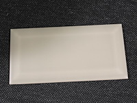 Wandtegels terre dázur metro taupe matt 10 x 20 cm. ruim 35 dozen a 50 stuks. - afbeelding 3 van  3