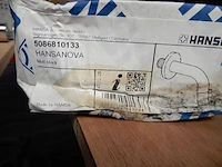 Wandtoiletkraan, hansa, hansanova, zwart - afbeelding 4 van  4