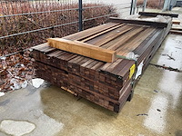 Wane latten geschaafd 3350-4000x40x21mm (265x) - afbeelding 1 van  3