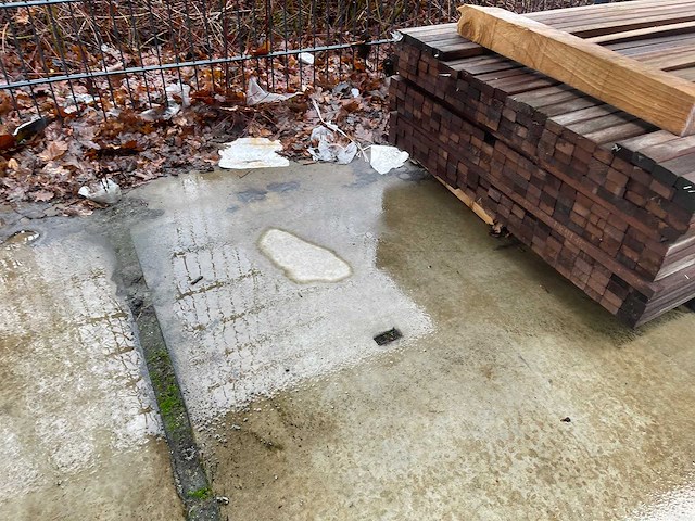 Wane latten geschaafd 3350-4000x40x21mm (265x) - afbeelding 3 van  3