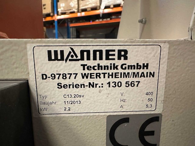 Wanner c13.2 sv kunststofmolen - afbeelding 3 van  3