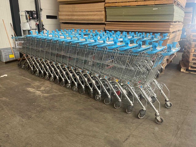 Wanzl - elx185 - winkelwagen (5x) - afbeelding 1 van  4