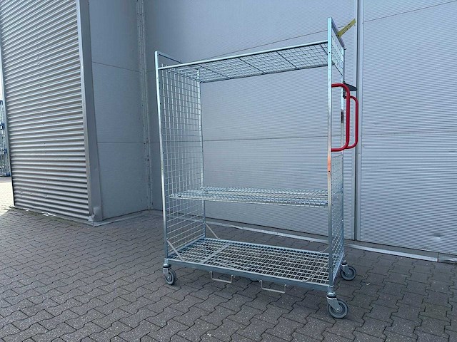 Wanzl - order picking trolley 1300x620x1820mm (2x) - afbeelding 2 van  7