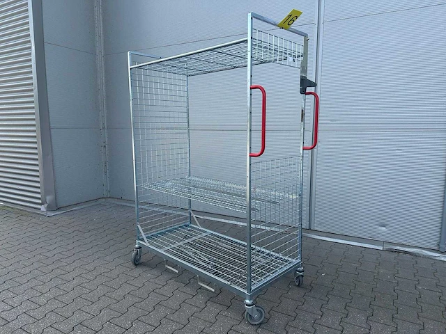 Wanzl - order picking trolley 1300x620x1820mm (2x) - afbeelding 3 van  7