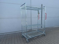Wanzl - order picking trolley 1300x620x1820mm (5x) - afbeelding 1 van  7