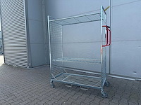 Wanzl - order picking trolley 1300x620x1820mm - afbeelding 2 van  7