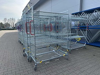 Wanzl - order picking trolley 1300x620x1820mm - afbeelding 6 van  7