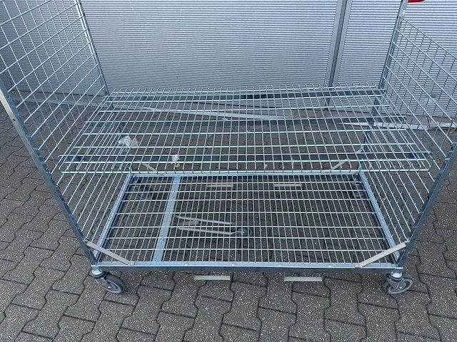 Wanzl - order picking trolley 1300x620x1820mm - afbeelding 2 van  4
