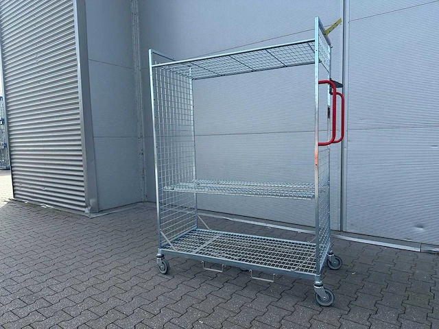 Wanzl - order picking trolley 1300x620x1820mm - afbeelding 2 van  7