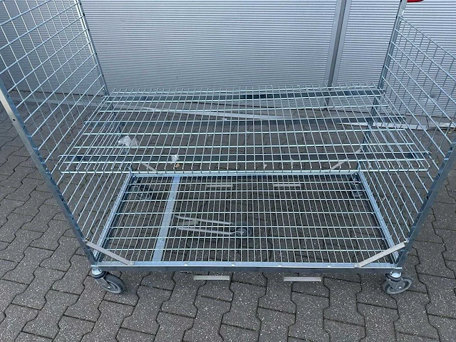 Wanzl - order picking trolley 1300x620x1820mm - afbeelding 4 van  7