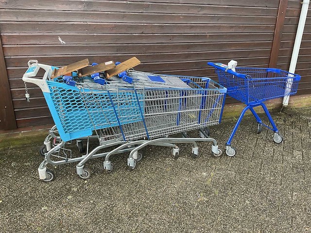 Wanzl - winkelwagen (5x) - afbeelding 1 van  4