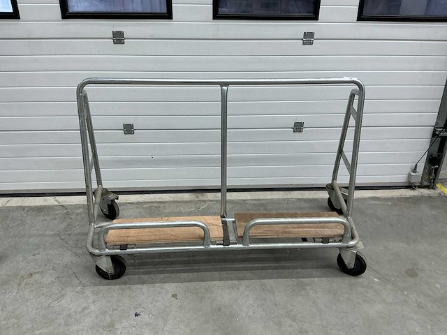 Wanzl holz-platt platenwagen - afbeelding 2 van  5