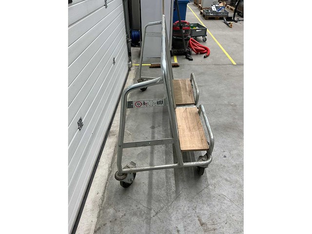 Wanzl holz-platt platenwagen - afbeelding 5 van  5