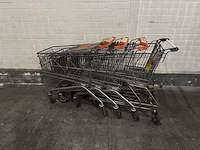 Wanzl winkelwagen (4x) - afbeelding 1 van  5