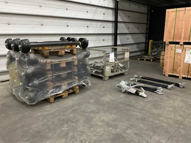 Wap tridem aanhangwagen onderdelen en accessoires (130x) - afbeelding 7 van  14