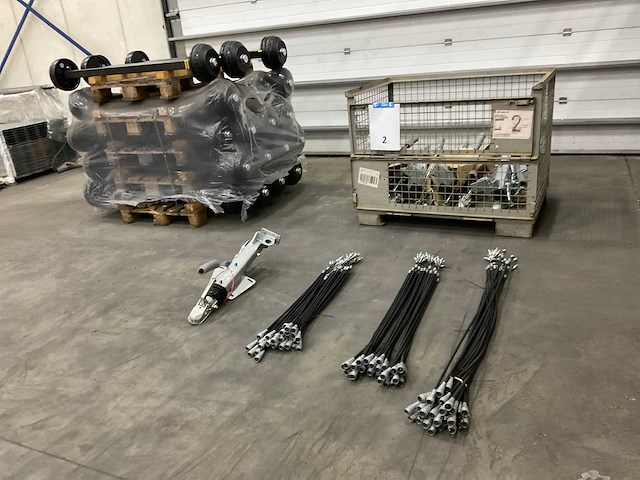 Wap tridem aanhangwagen onderdelen en accessoires (130x) - afbeelding 1 van  14