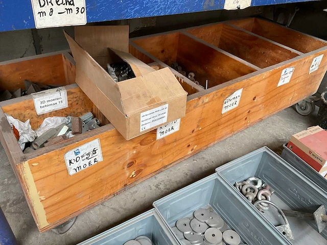Wapeningstaal en hulponderdelen tbv mallenbouw - afbeelding 8 van  21