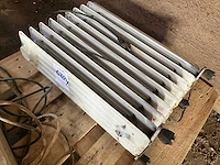 Warm - verrijdbare elektrische olieradiator - werkplaatskachel - elektrische kachel