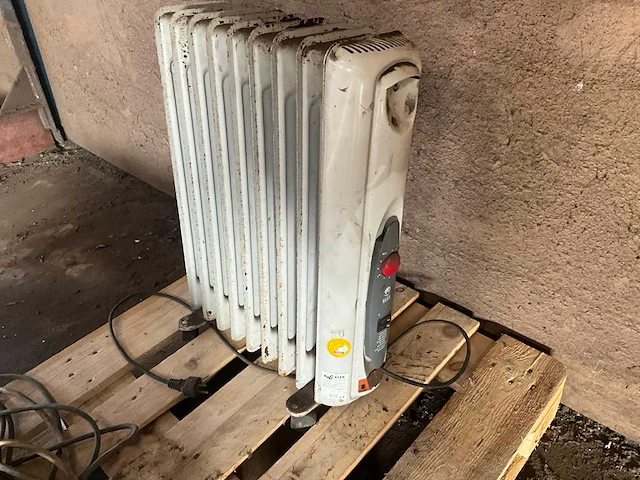 Warm - verrijdbare elektrische olieradiator - werkplaatskachel - elektrische kachel - afbeelding 3 van  6