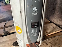 Warm - verrijdbare elektrische olieradiator - werkplaatskachel - elektrische kachel - afbeelding 5 van  6