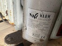 Warm - verrijdbare elektrische olieradiator - werkplaatskachel - elektrische kachel - afbeelding 6 van  6