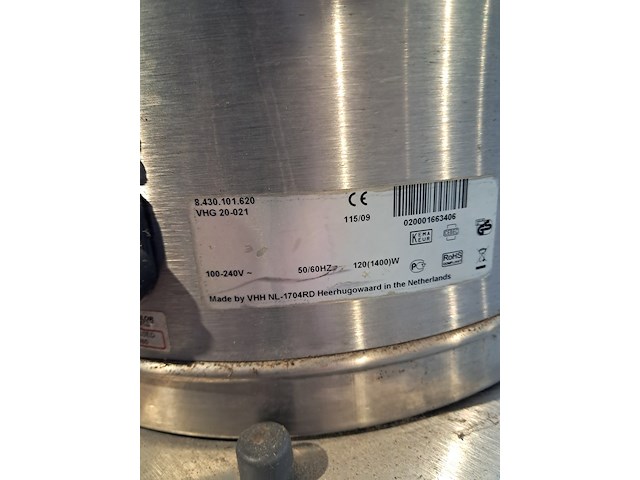 Warme dranken dispenser, bravilor bonamat, b20hw-021 - afbeelding 8 van  16