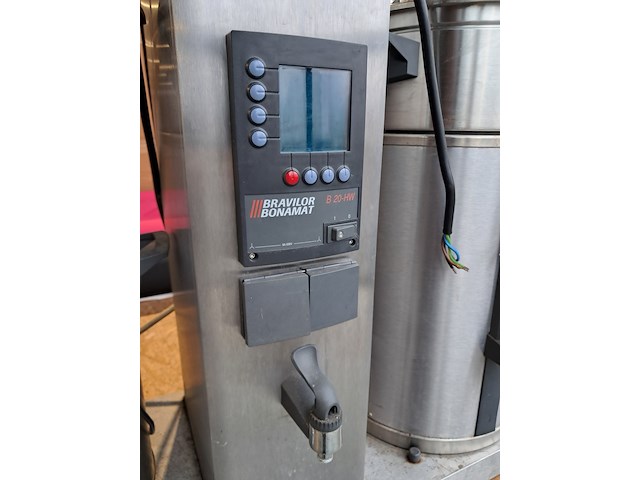 Warme dranken dispenser, bravilor bonamat, b20hw-021 - afbeelding 12 van  16