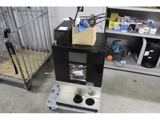 Warme drankenautomaat spengler type psl-es2-50, scheur in bonenhouder - afbeelding 1 van  1