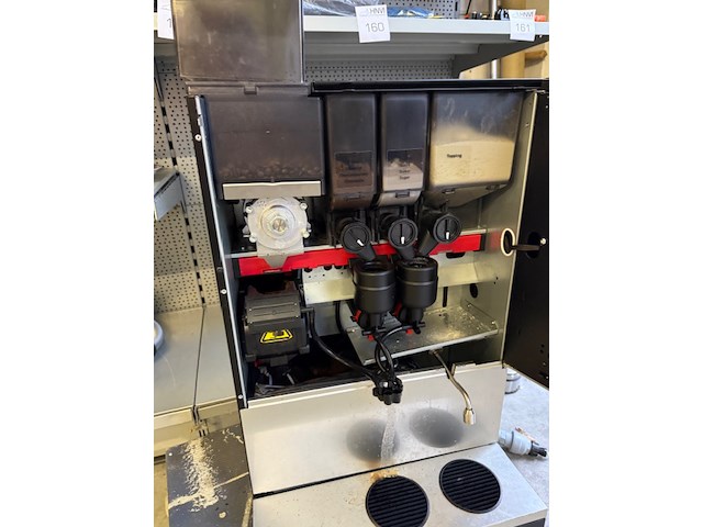 Warme drankenautomaat spengler type psl-es2-50, scheur in bonenhouder - afbeelding 3 van  5