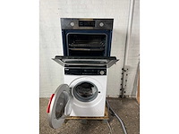 Warme lucht oven samsung nv64r3531bs/ef- sharp es-nfb814cwa wasmachine - afbeelding 4 van  4