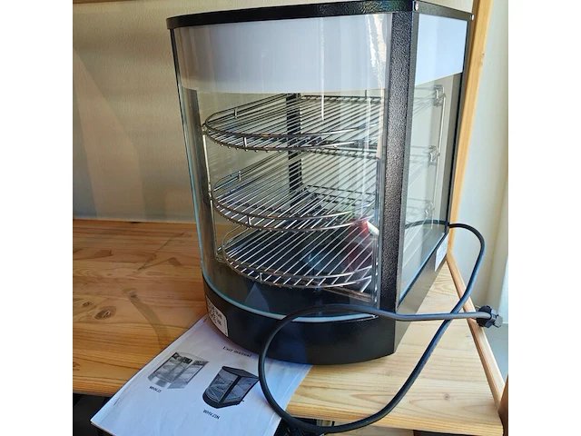 Warmhoud vitrine, ggm gastro, whvj3n - afbeelding 1 van  3
