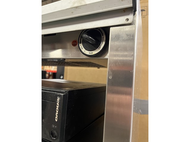 Warmhoudbrug met bonnenhouder 120x30x73 cm - afbeelding 3 van  5