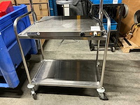 Warmhoudbuffet en serveerwagen - afbeelding 3 van  6
