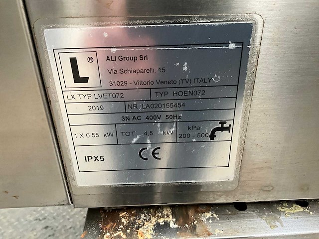 Warmhoudkasten lainox the hot naboo / hoen072 (5x) - afbeelding 3 van  46